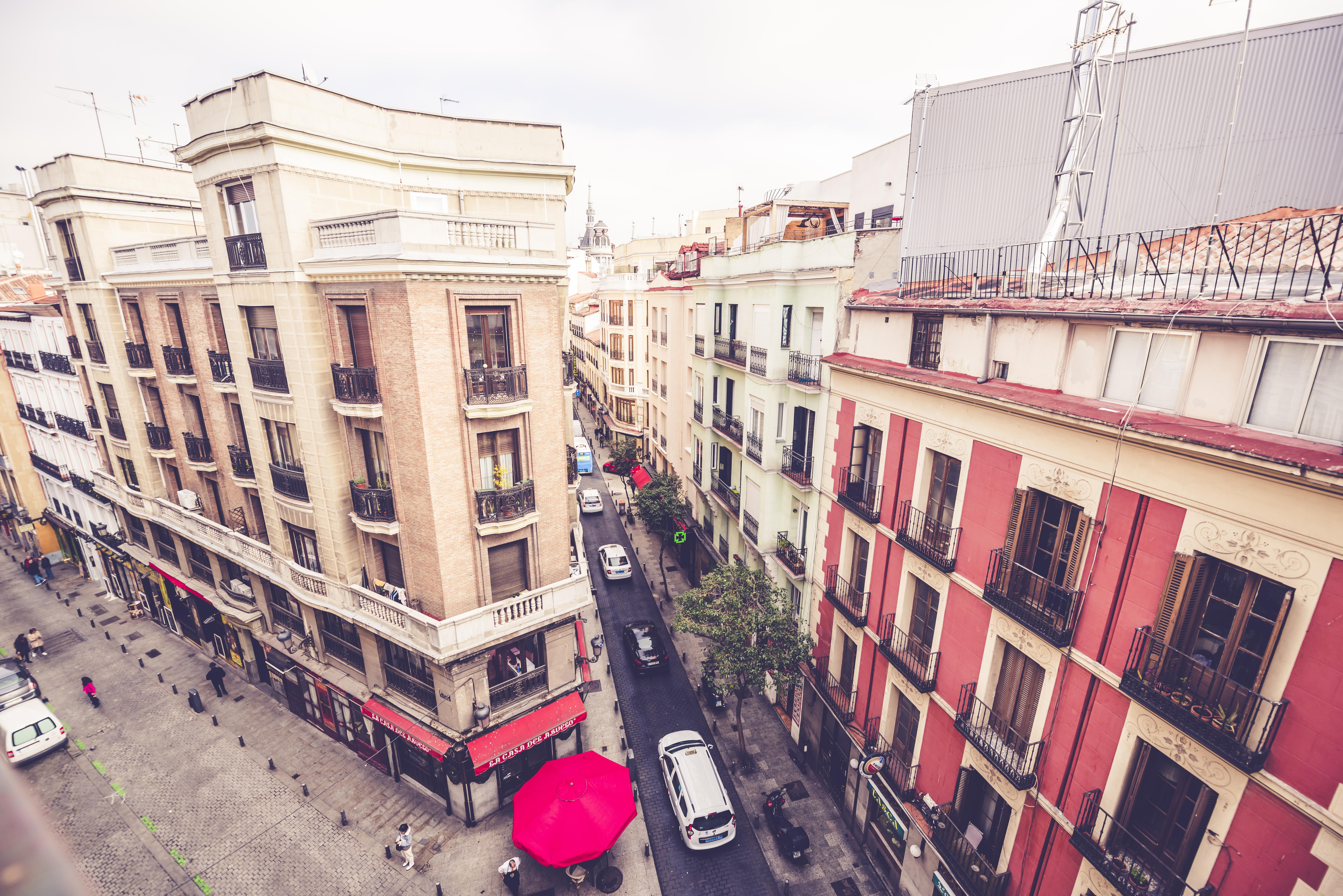 Hostal Sol Los Angeles Madrid Bagian luar foto